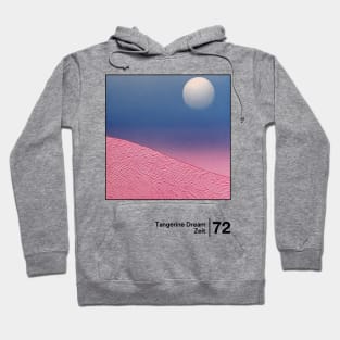 Zeit / Minimalist Style Graphic Design Hoodie